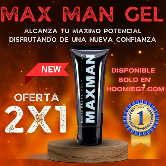 2x1 Max Man Gel Potenciador