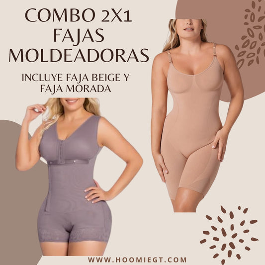 Combo 2X1 Body Faja Moldeadora de Figura